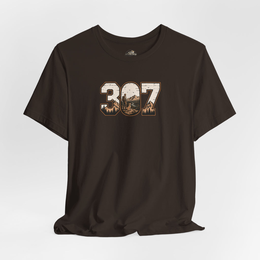 307 Wyoming Mountains T‑Shirt