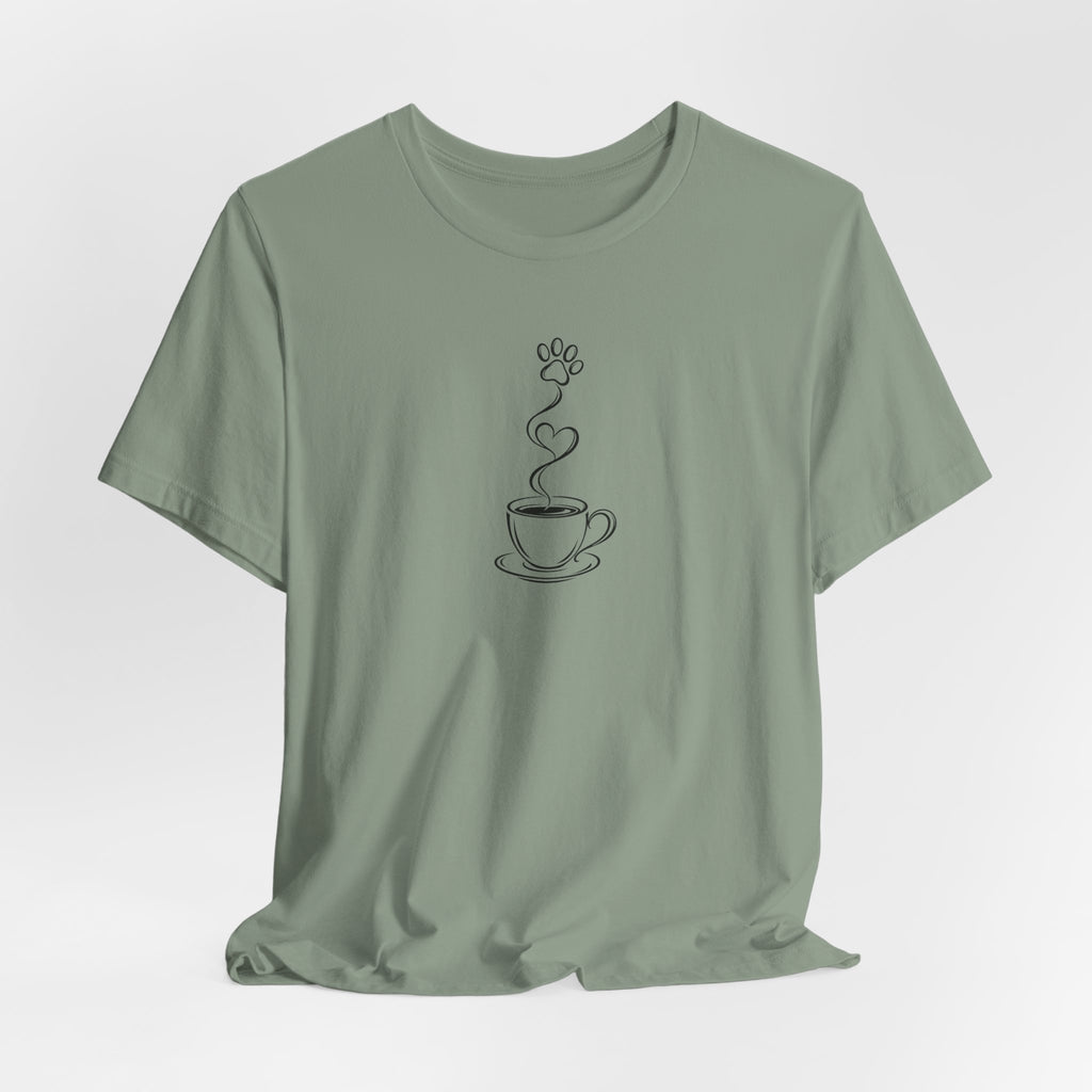 Coffee Cup Line Art Tee