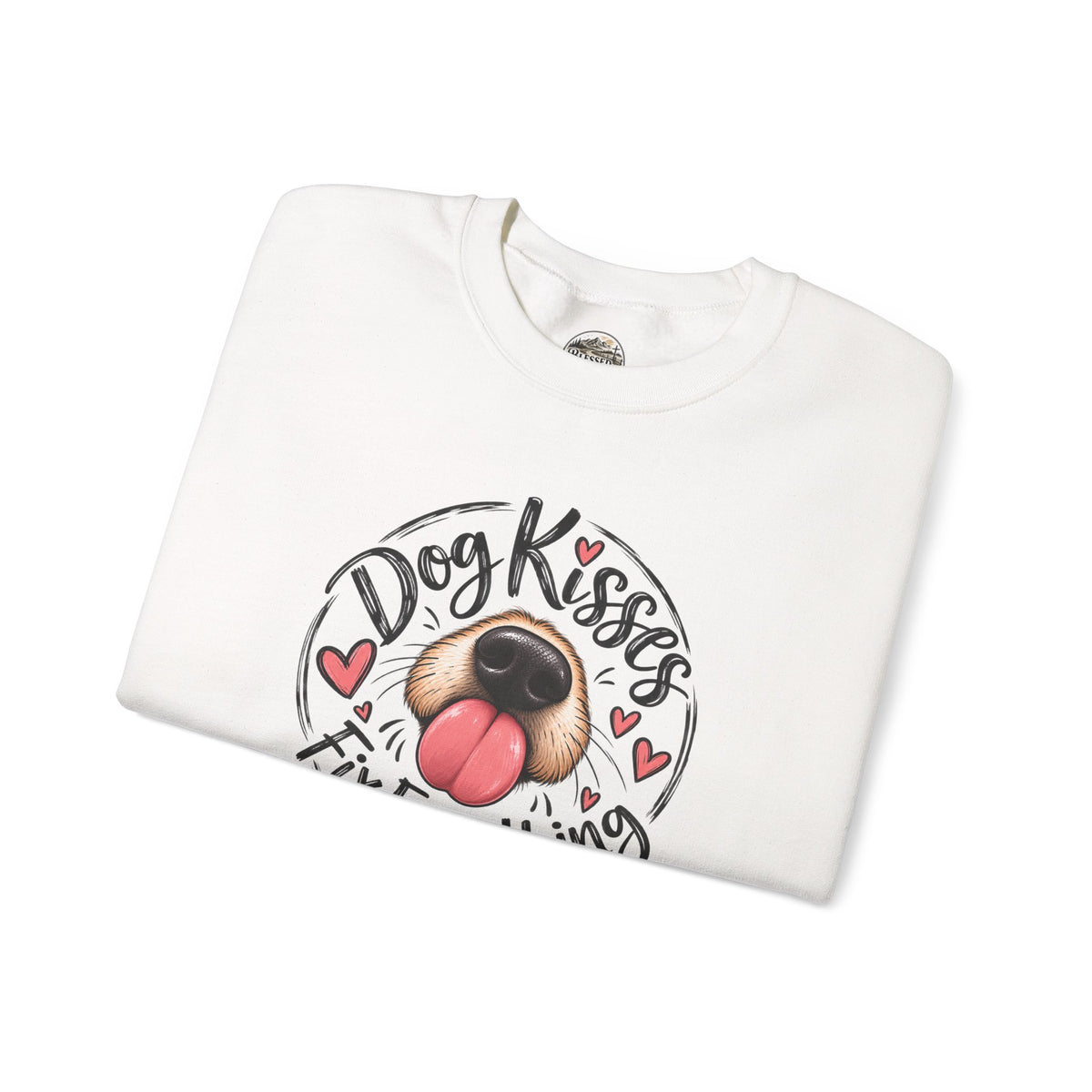 Dog Kisses Fix Everything Crewneck Sweatshirt