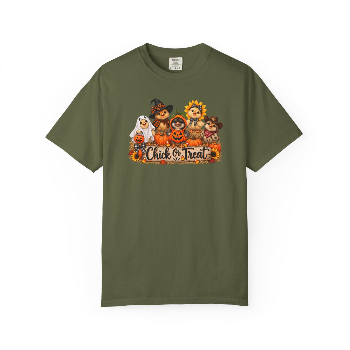 Chick or Treat Halloween Tee