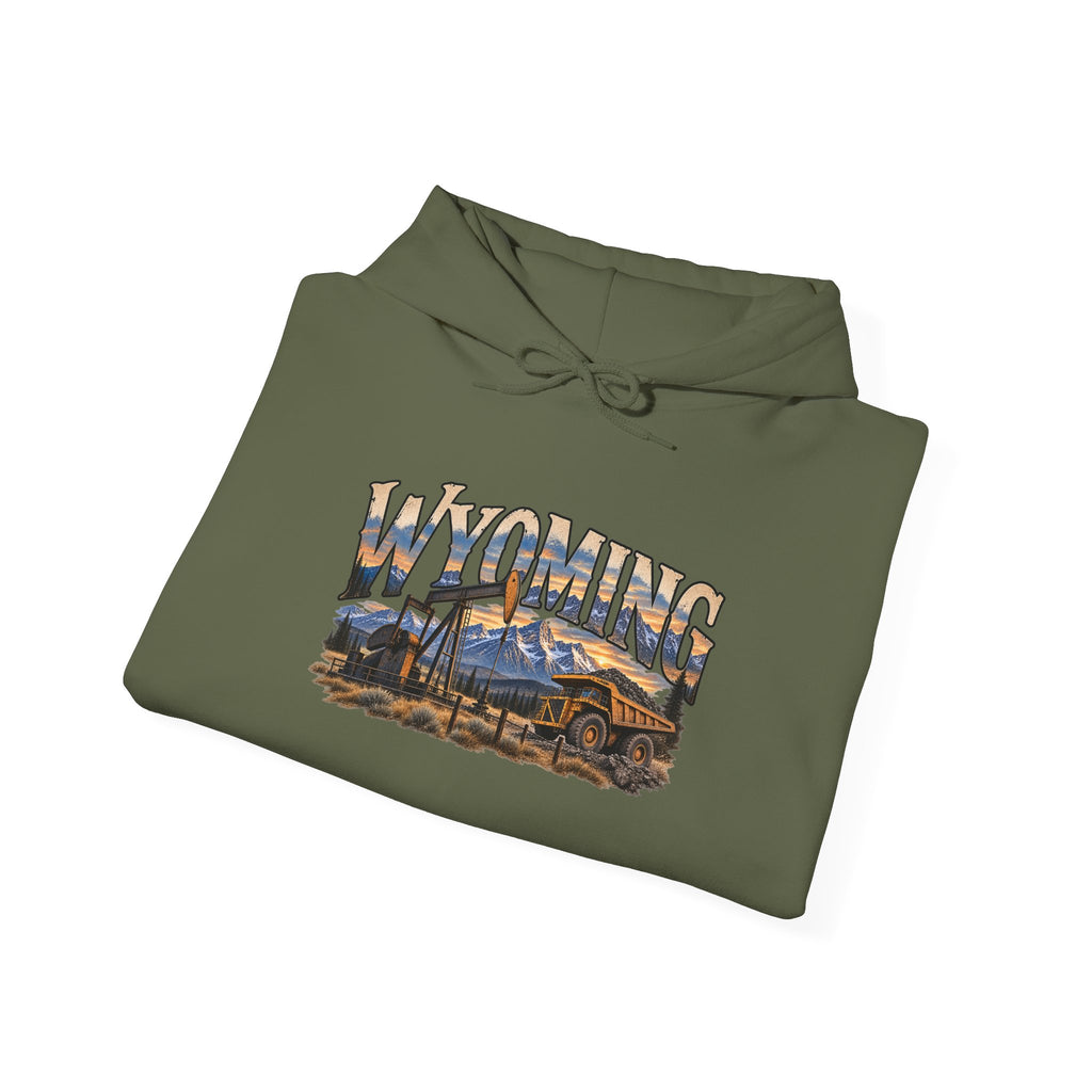 Wyoming Mining & Oil Hoodie