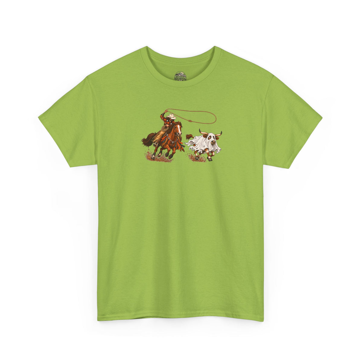 Halloween Steer and Cowboy Tee