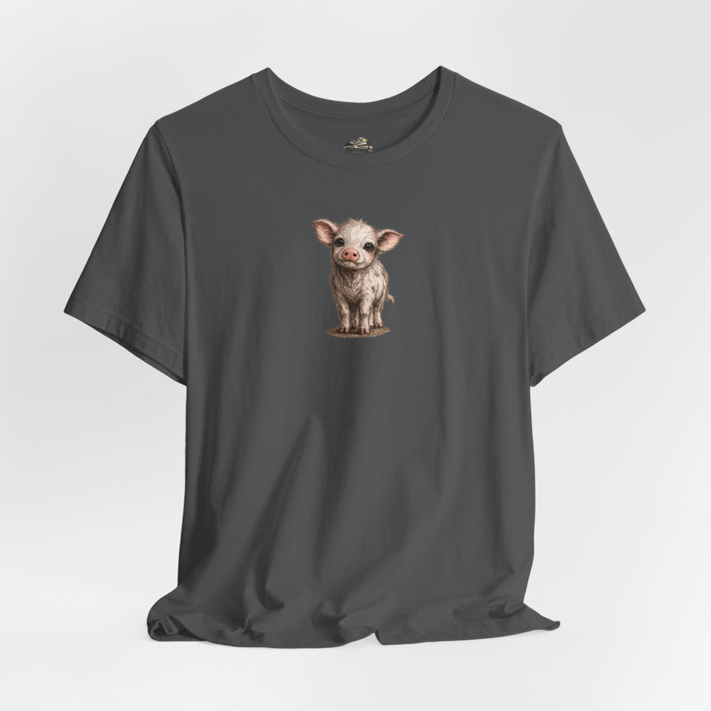 Cute Piglet T-Shirt — Adorable Farm Animal Tee for Animal Lovers