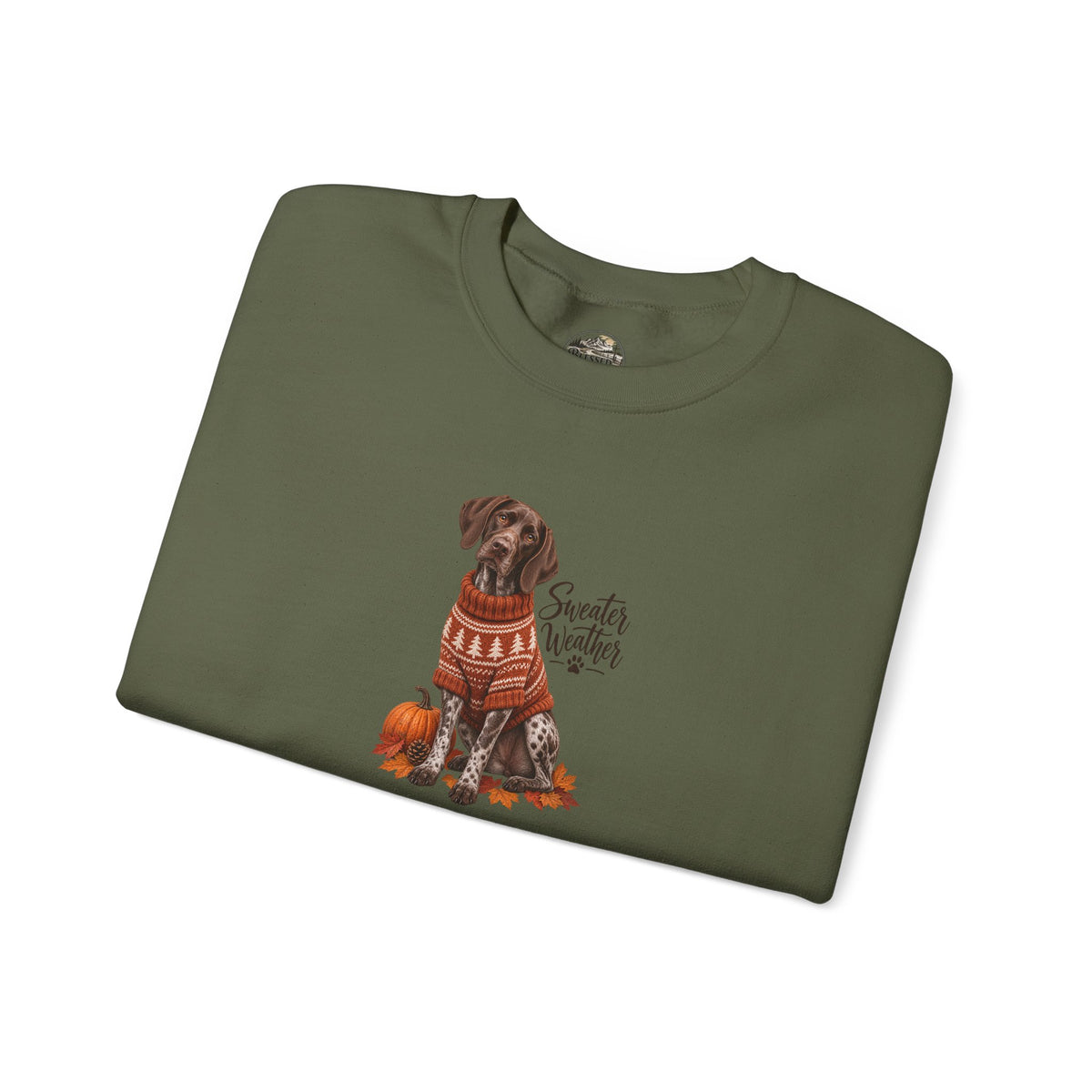 'Sweater Weather' Dog Crewneck