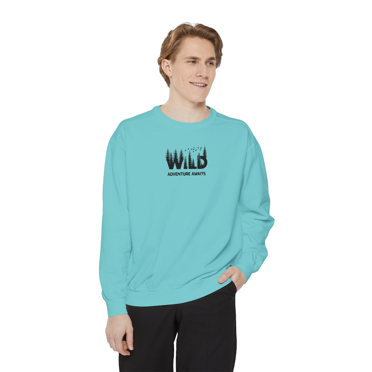 Wild Adventure Awaits Sweatshirt for Explorers