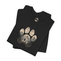 Adventure Paw Tee — Mountain Hiker Pawprint T-Shirt