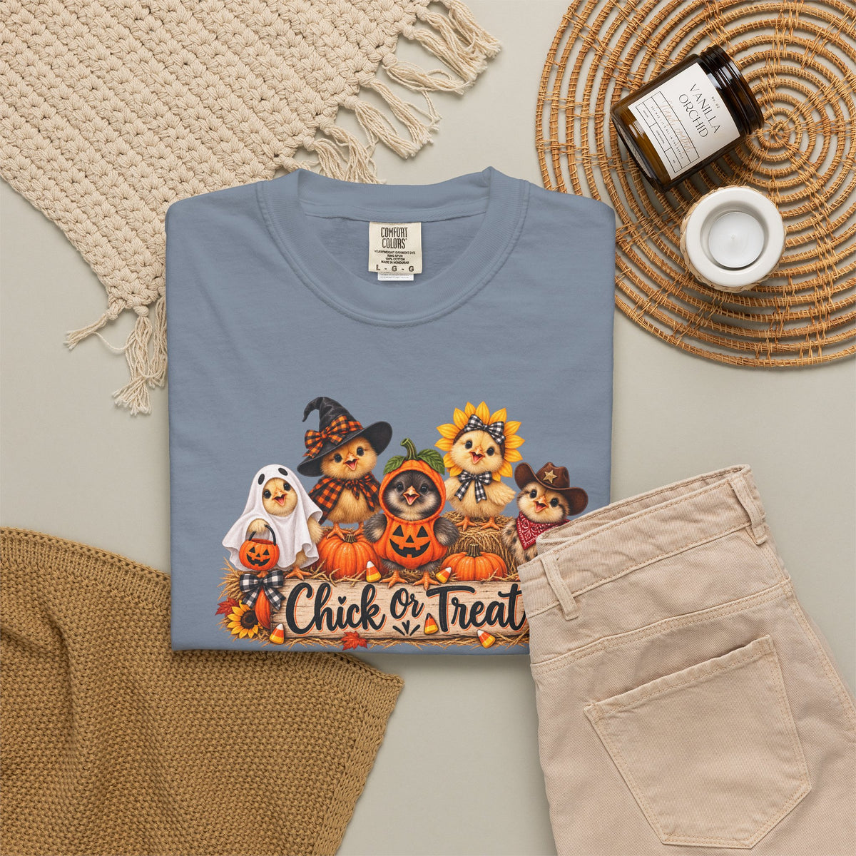 Chick or Treat Halloween Tee