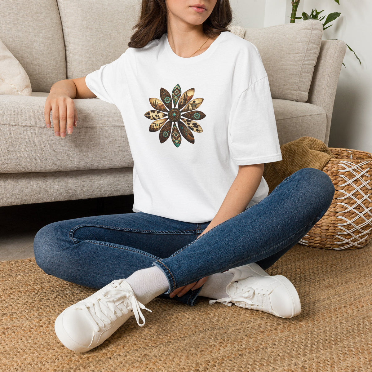 — Western Floral Graphic Tee