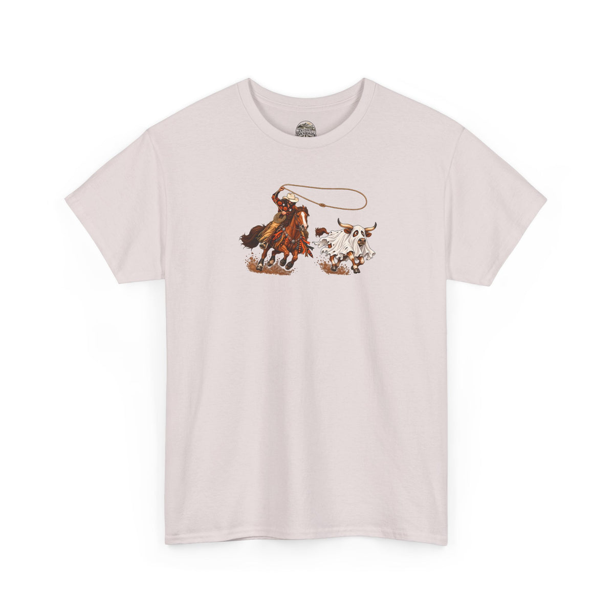 Halloween Steer and Cowboy Tee