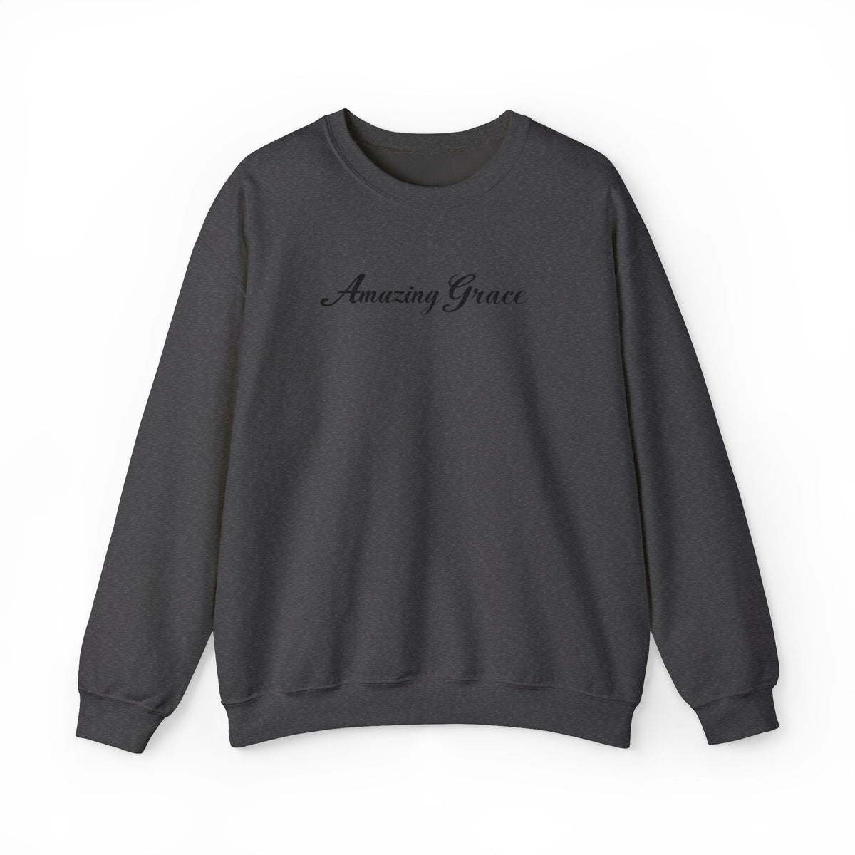 Amazing Grace Embroidered Crewneck Sweatshirt
