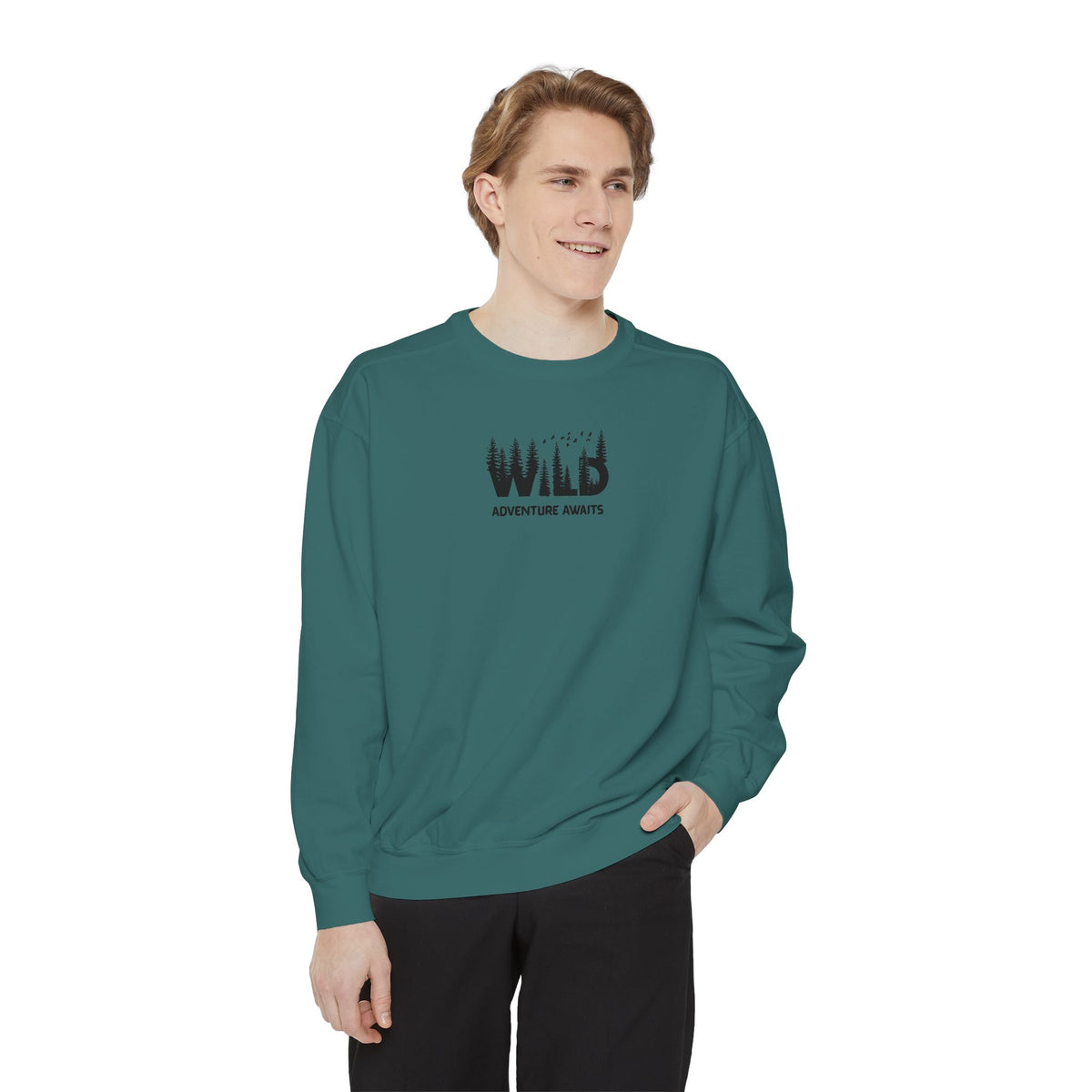Wild Adventure Awaits Sweatshirt for Explorers