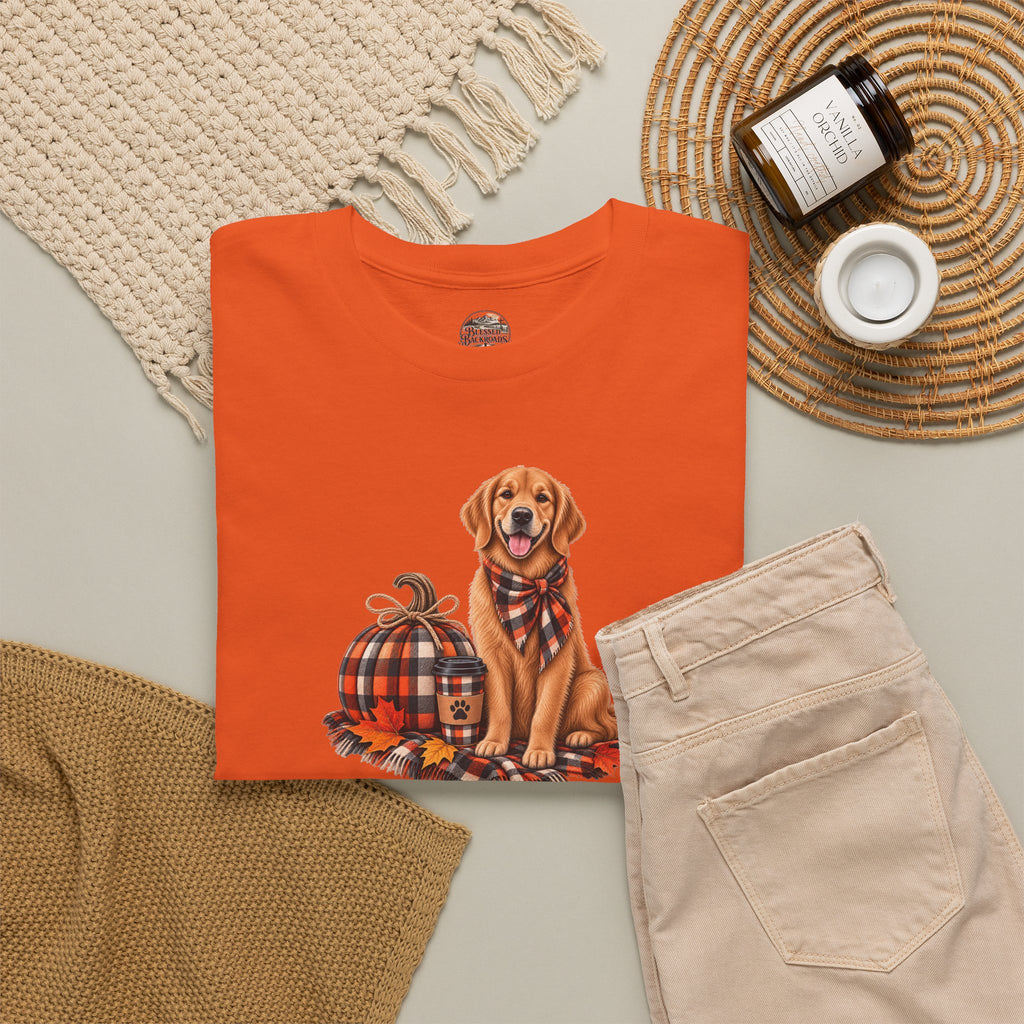 Golden Retriever Fall Tee