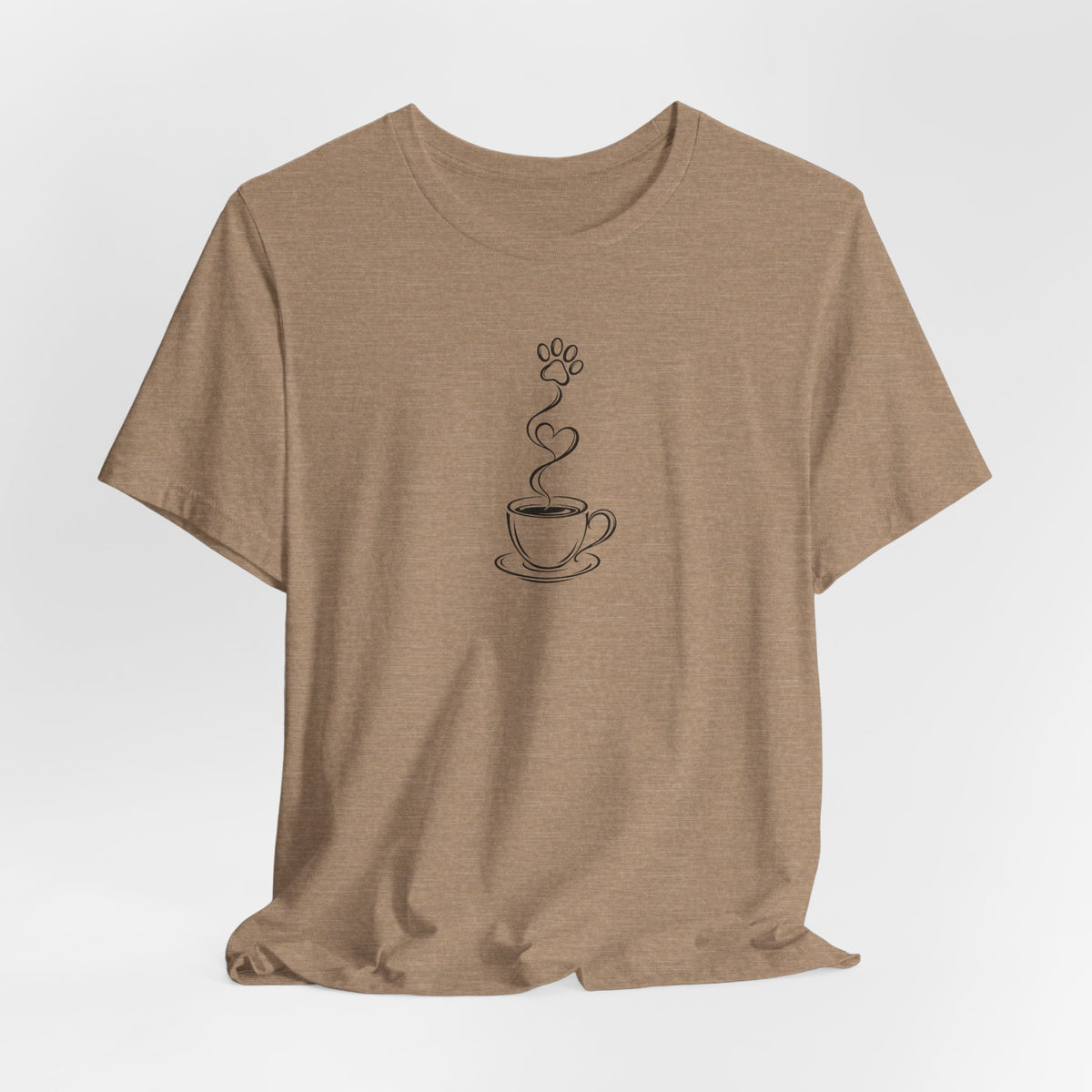 Coffee Cup Line Art Tee