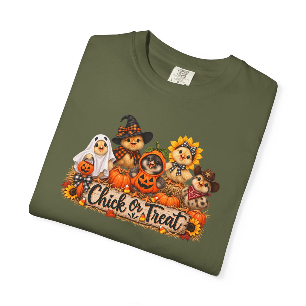 Chick or Treat Halloween Tee