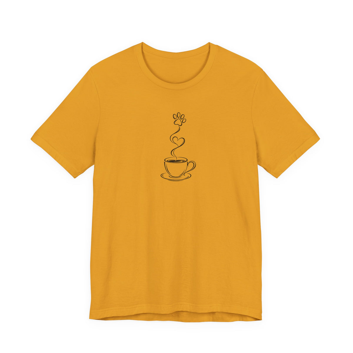 Coffee Cup Line Art Tee