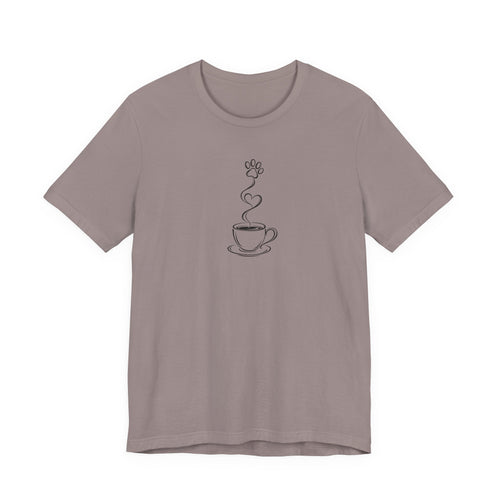 Coffee Cup Line Art Tee