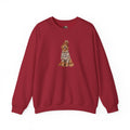 Golden Retriever in Sweater Crewneck Sweatshirt — Cozy Dog Lover Pullover