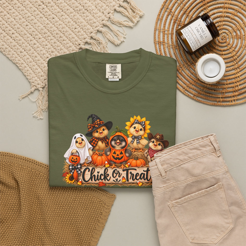 Chick or Treat Halloween Tee