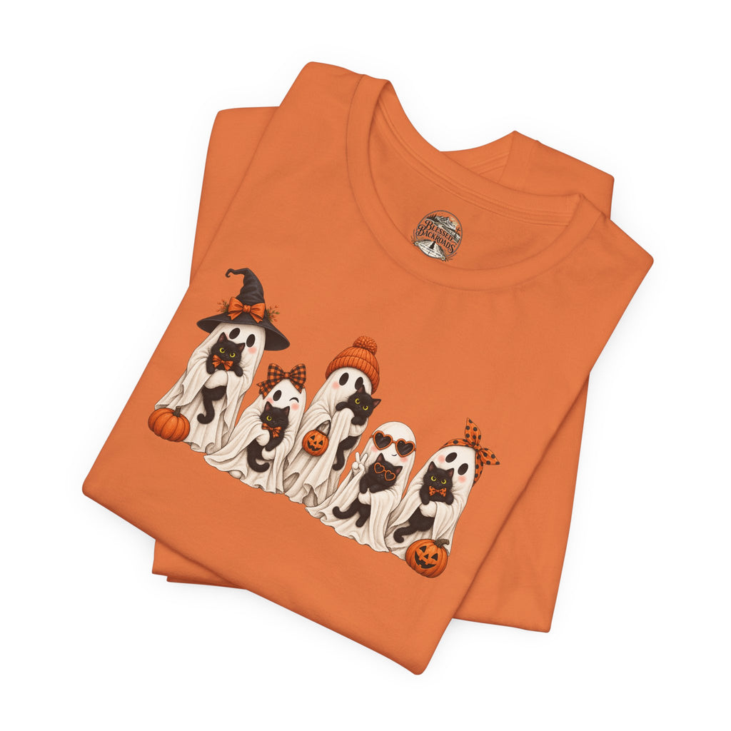 Halloween Ghost and Kittens T-Shirt