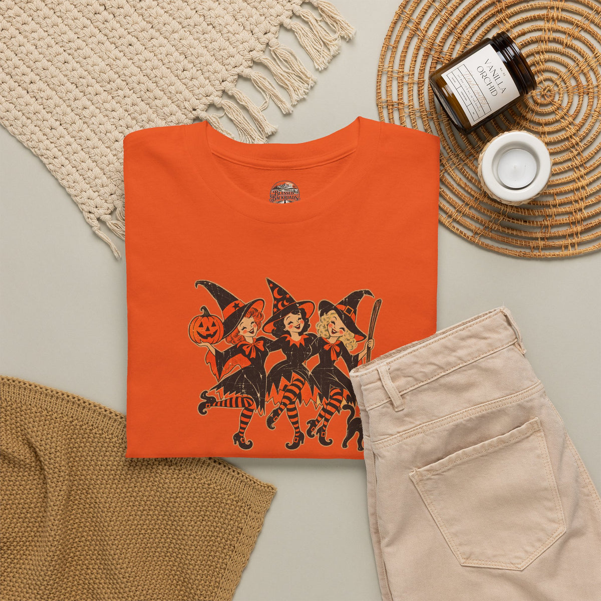 Halloween Vintage Witches T-Shirt