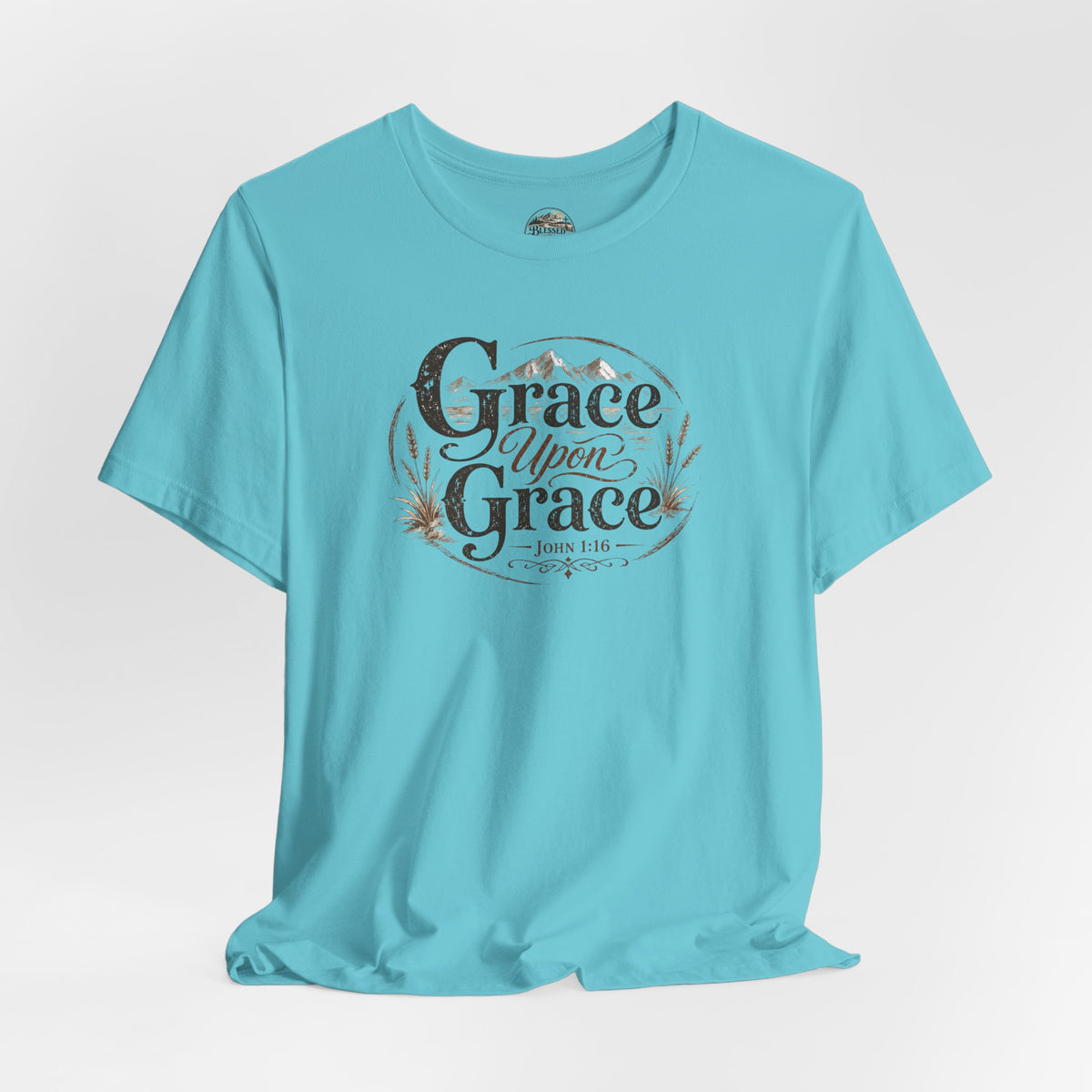 Grace Upon Grace Christian T‑Shirt —