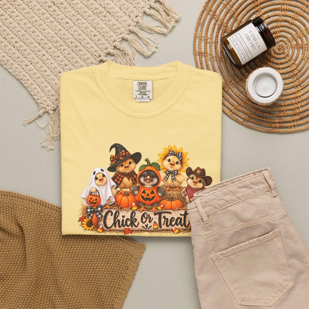 Chick or Treat Halloween Tee