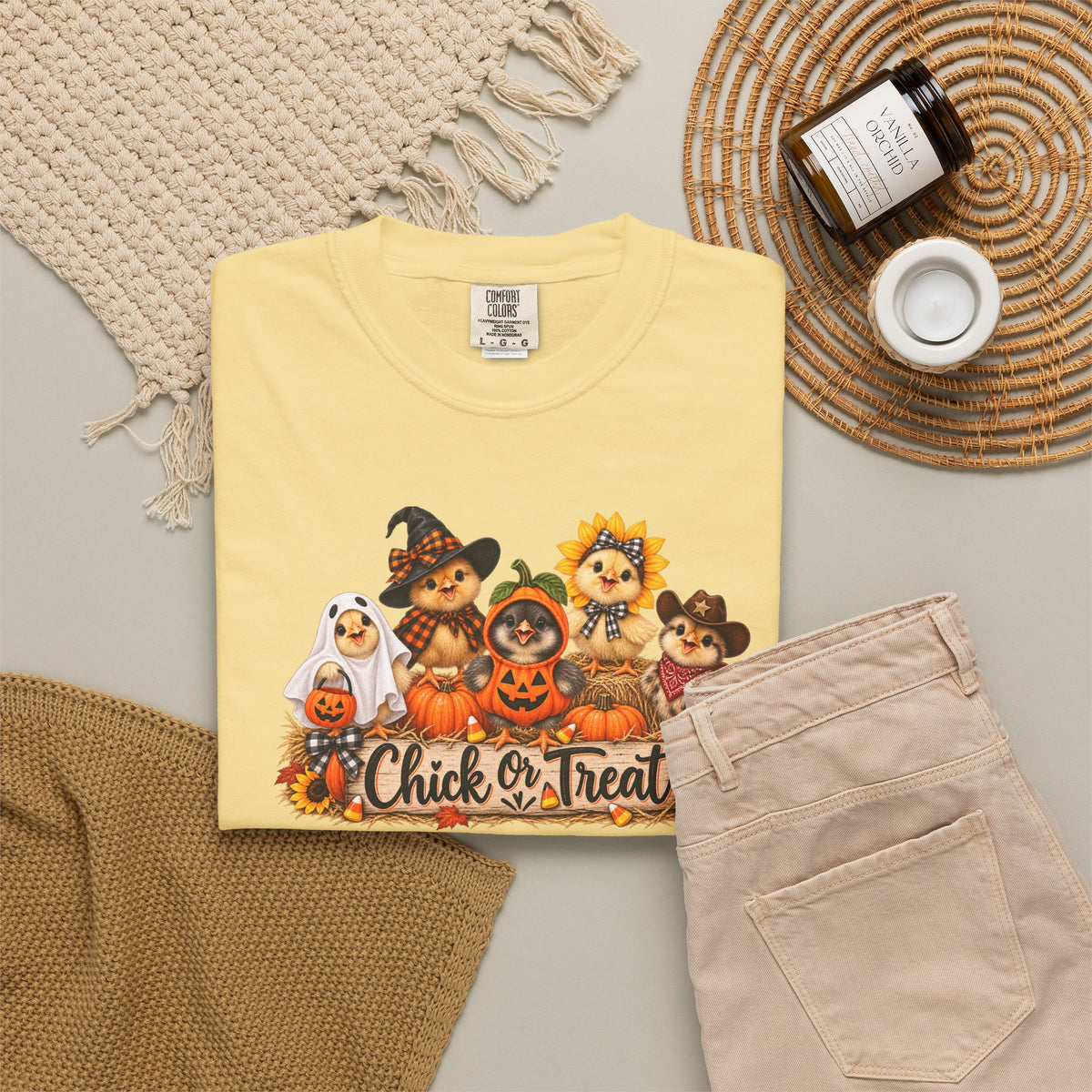 Chick or Treat Halloween Tee
