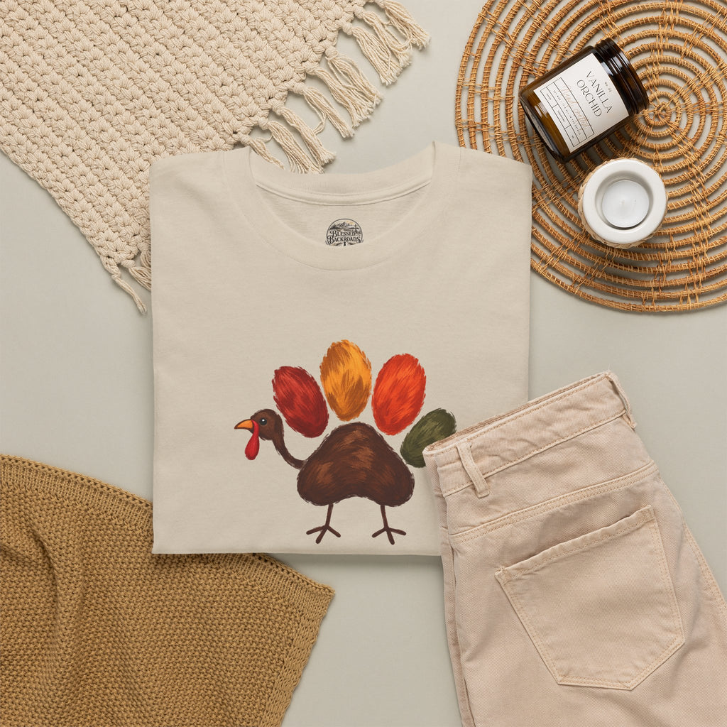 Dog Paw Turkey Tee