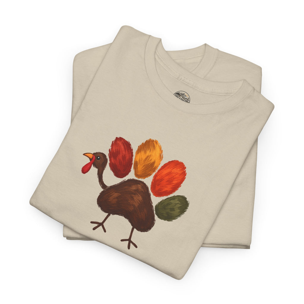 Dog Paw Turkey Tee