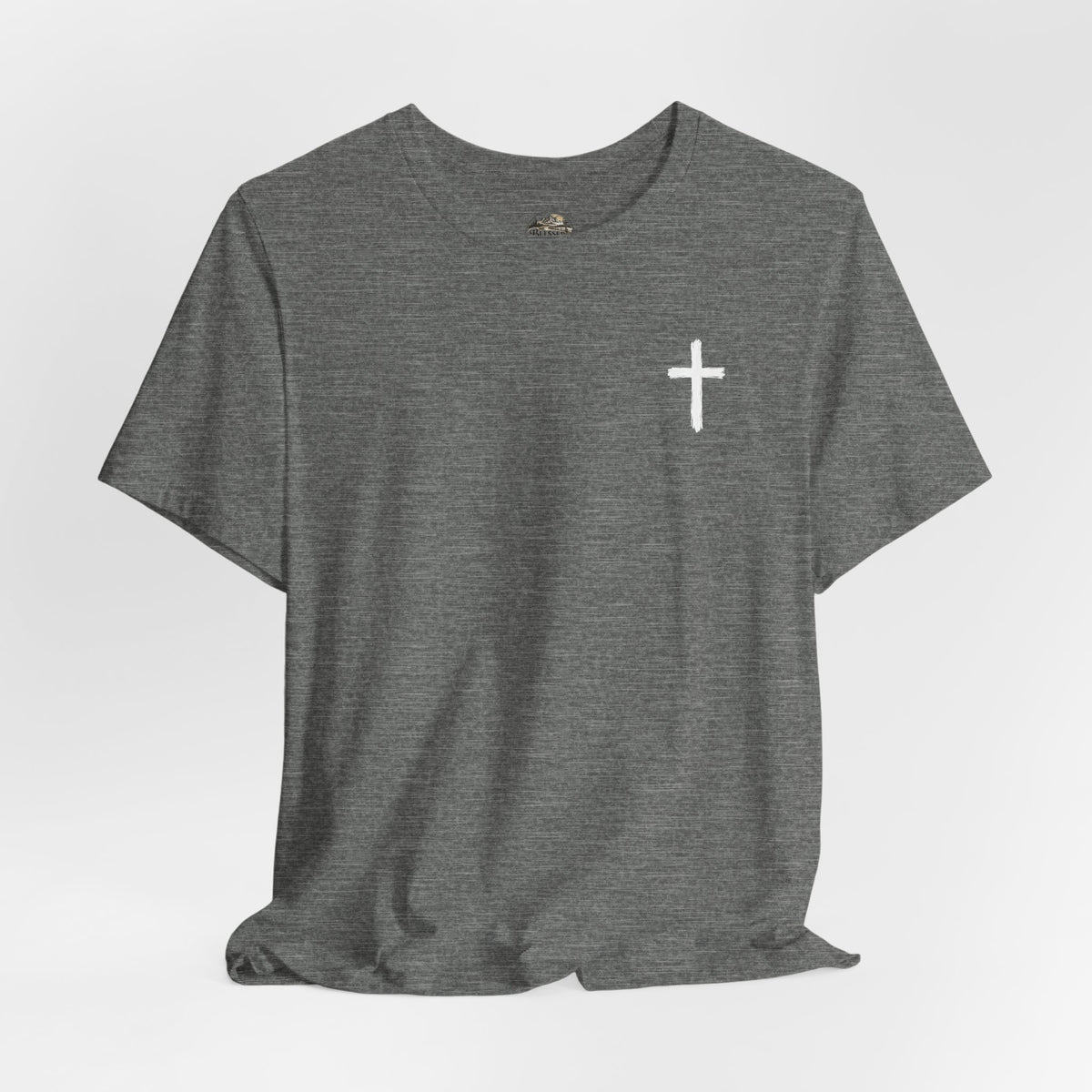 Faith Cross T-Shirt — "When You Can't See the Way, Trust the One Who Is the Way" Christian Tee