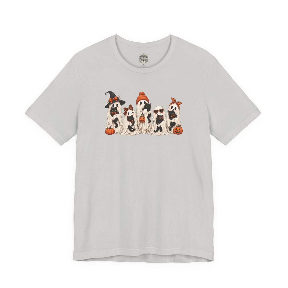 Halloween Ghost and Kittens T-Shirt