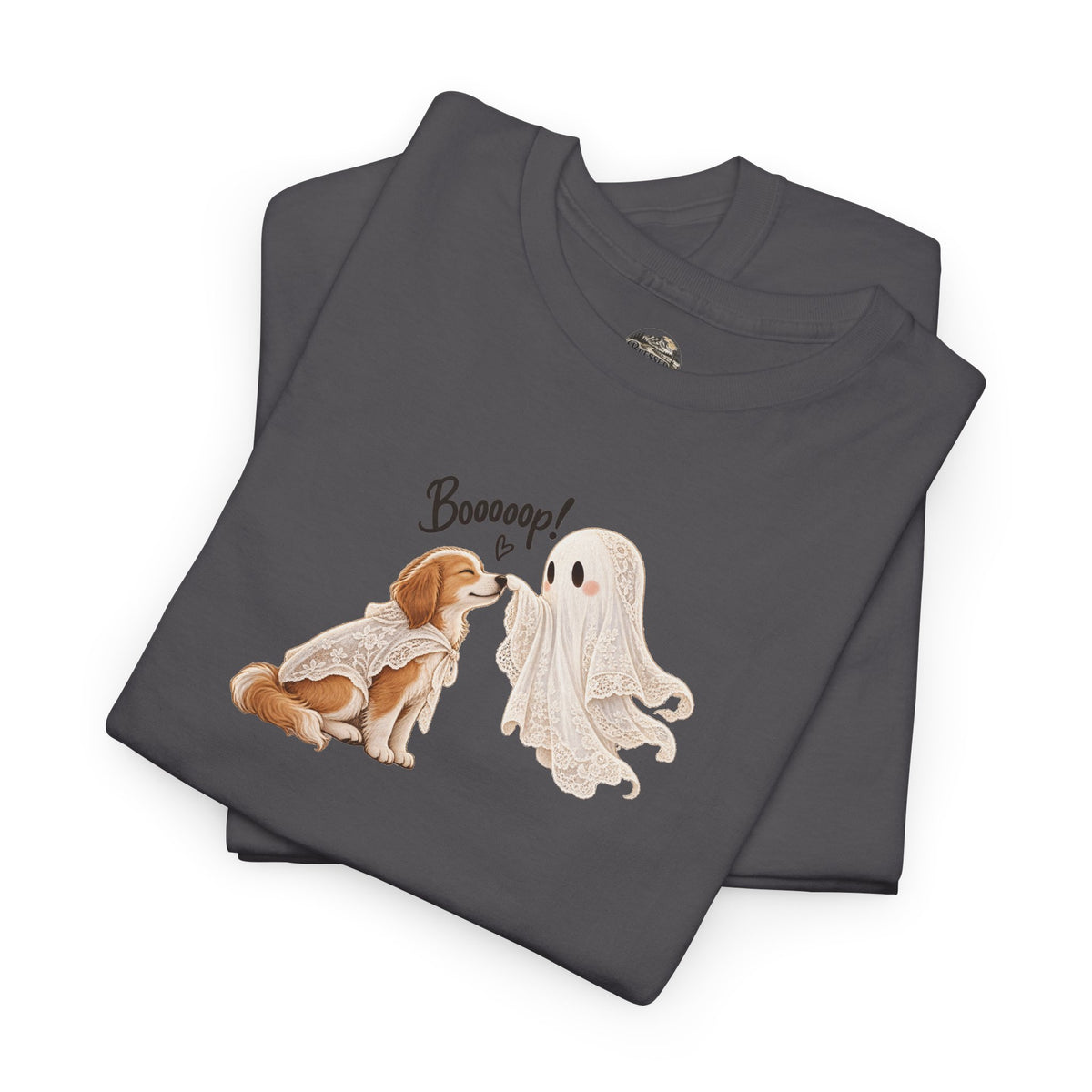 Booooop! Cute Ghost and Dog