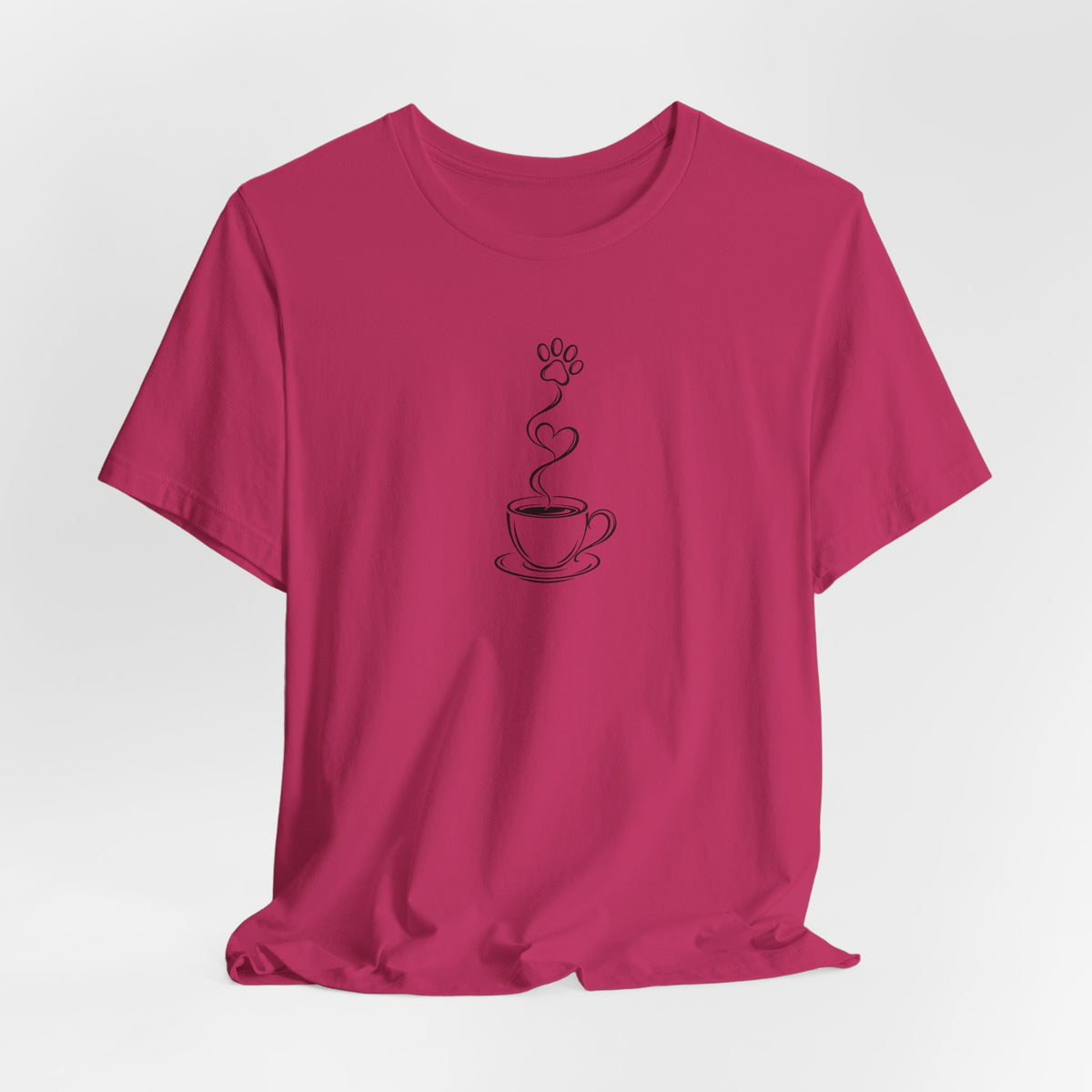 Coffee Cup Line Art Tee