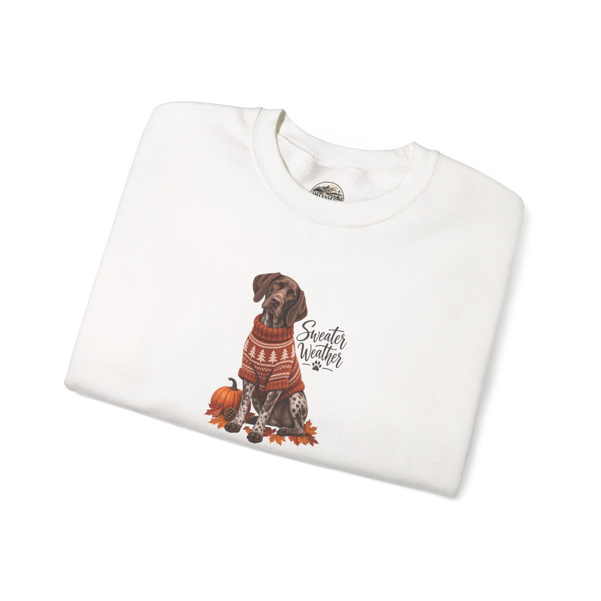 'Sweater Weather' Dog Crewneck
