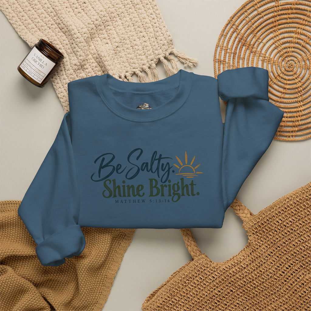 Be Salty Shine Bright Inspirational Sweatshirt