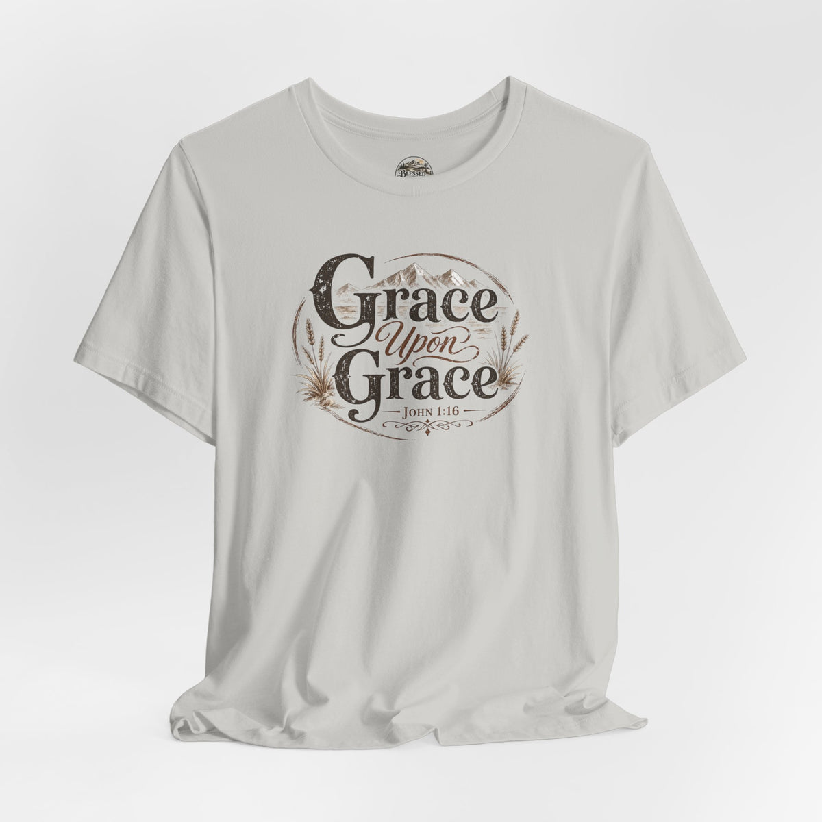 Grace Upon Grace Christian T‑Shirt —