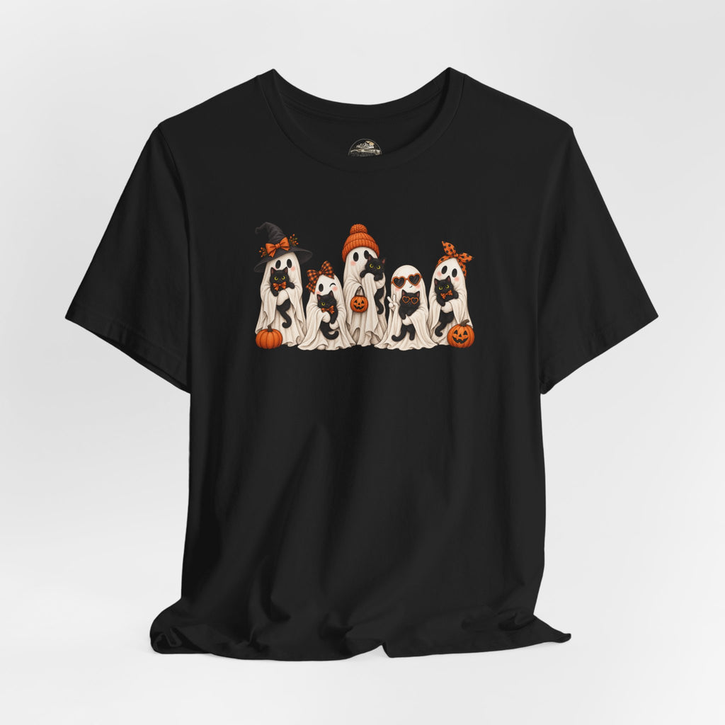 Halloween Ghost and Kittens T-Shirt