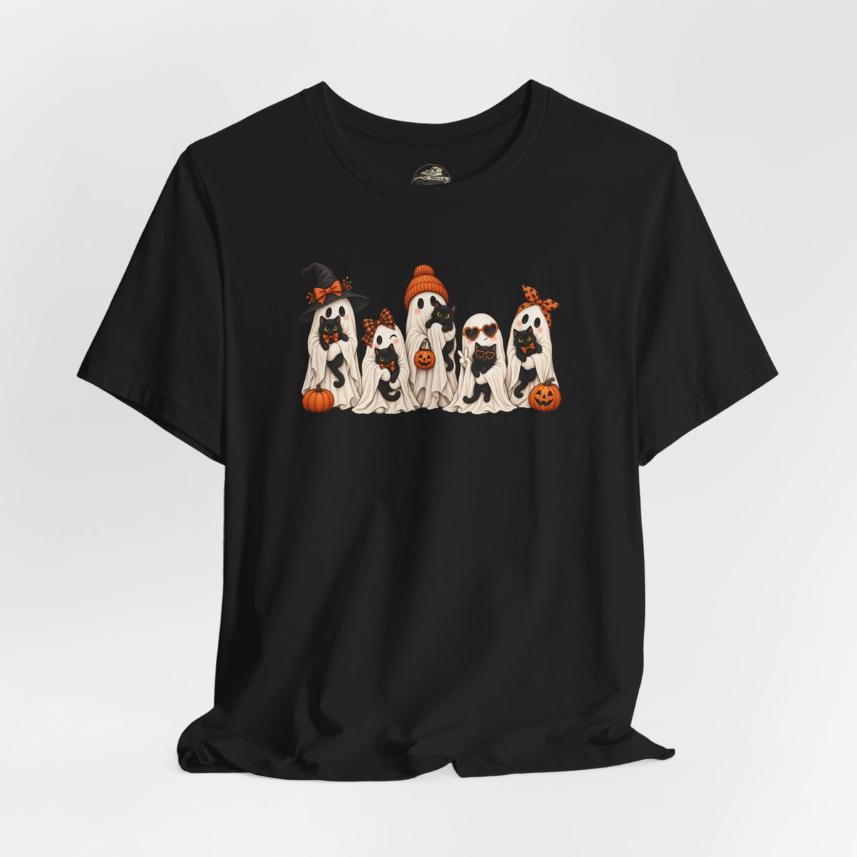 Halloween Ghost and Kittens T-Shirt