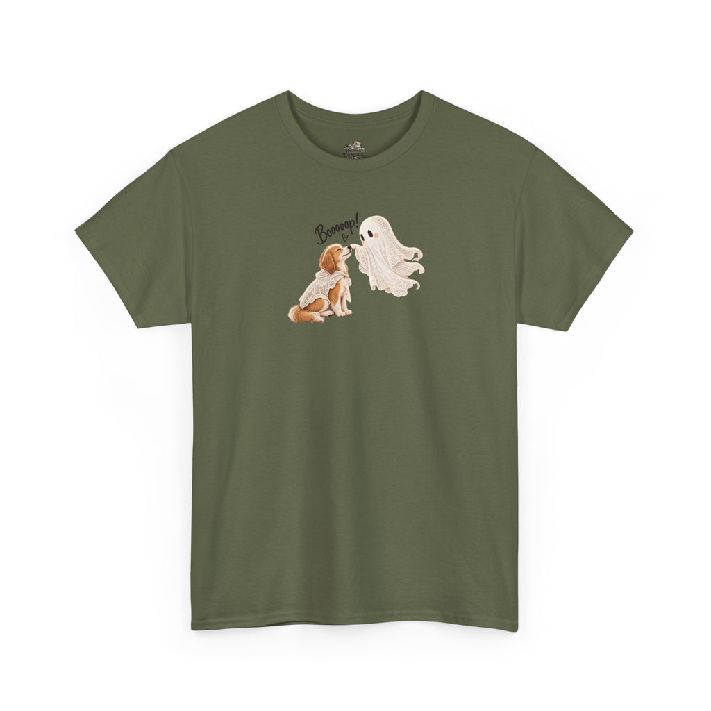 Booooop! Cute Ghost and Dog