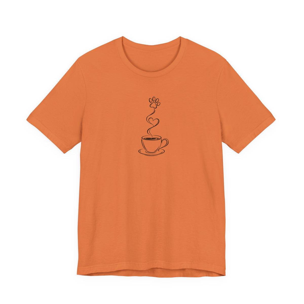 Coffee Cup Line Art Tee