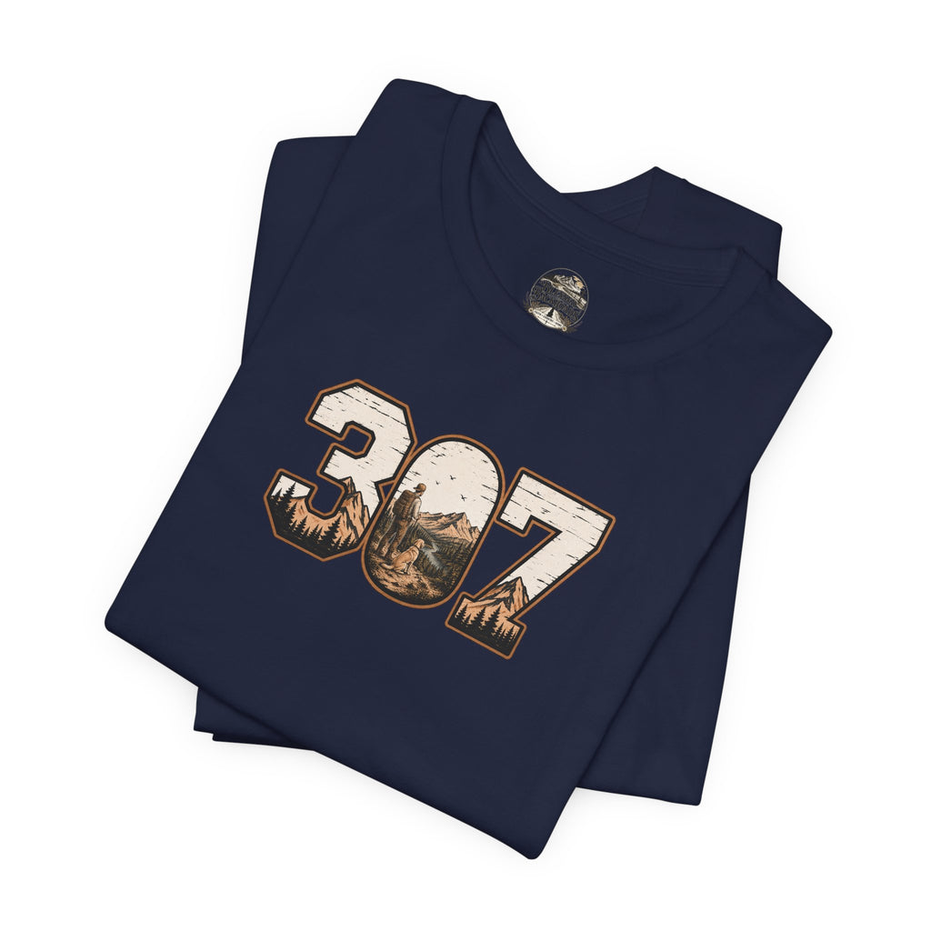 307 Wyoming Mountains T‑Shirt