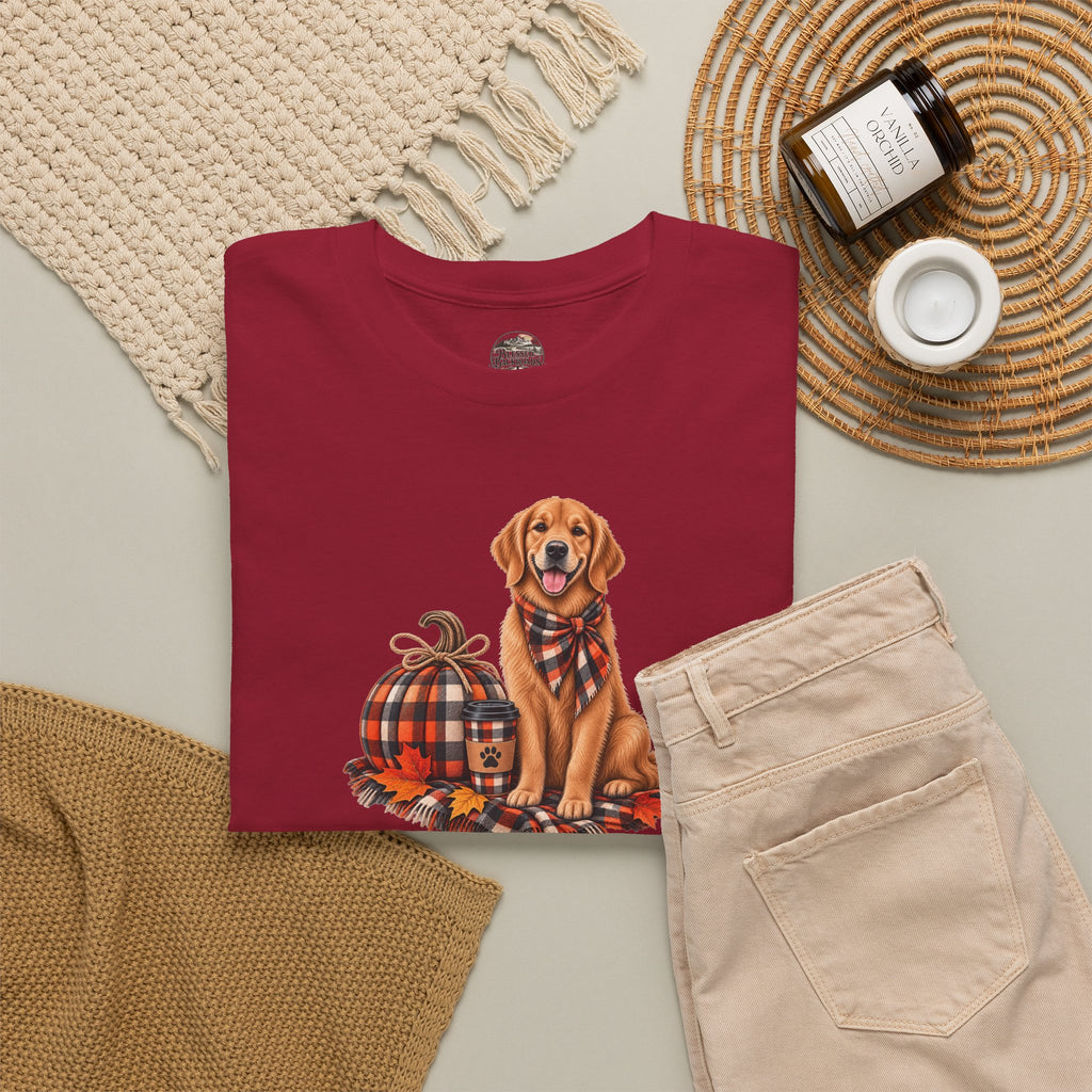 Golden Retriever Fall Tee