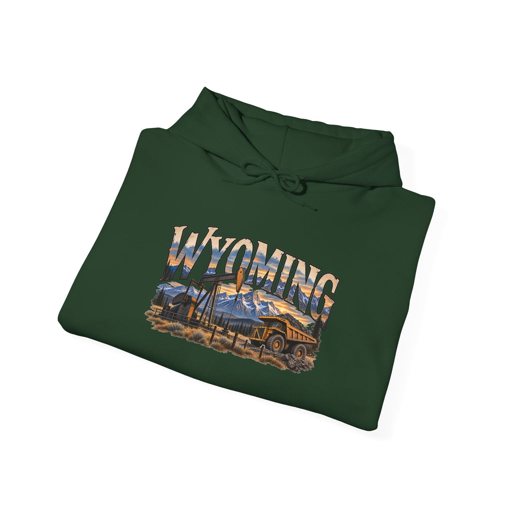 Wyoming Mining & Oil Hoodie