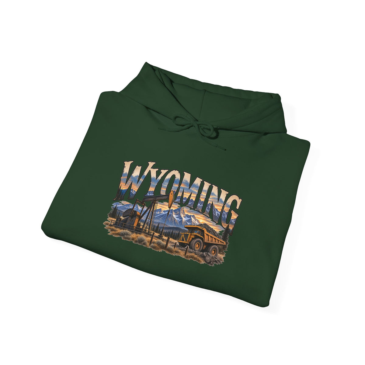 Wyoming Mining & Oil Hoodie