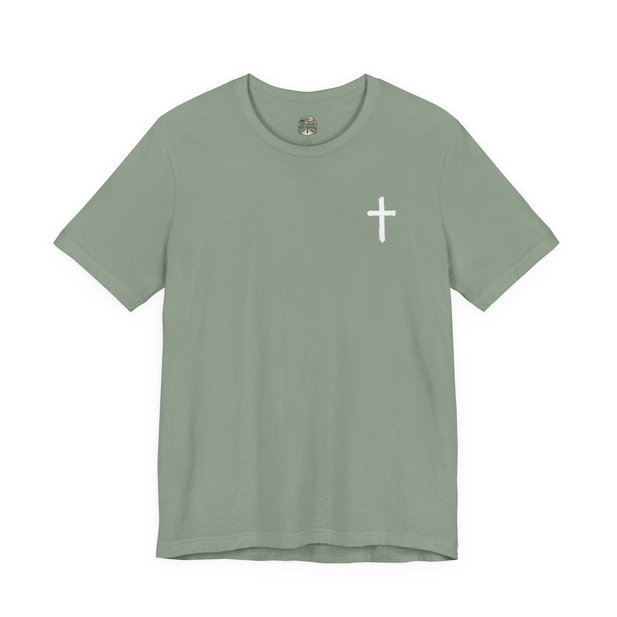 Faith Cross T-Shirt — "When You Can't See the Way, Trust the One Who Is the Way" Christian Tee