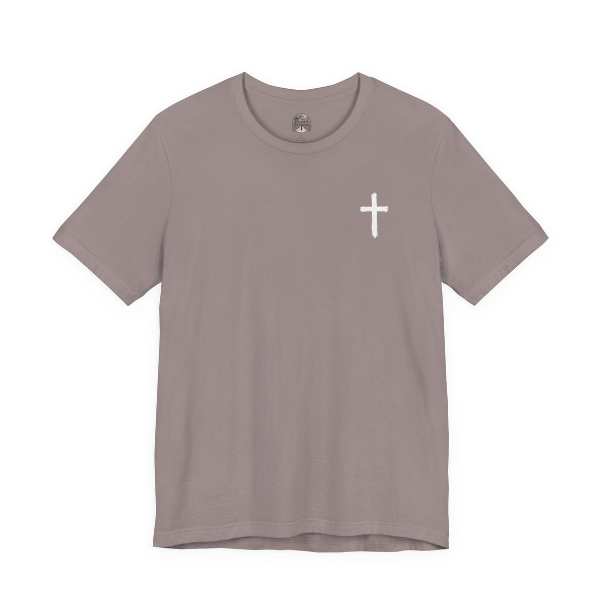 Faith Cross T-Shirt — "When You Can't See the Way, Trust the One Who Is the Way" Christian Tee
