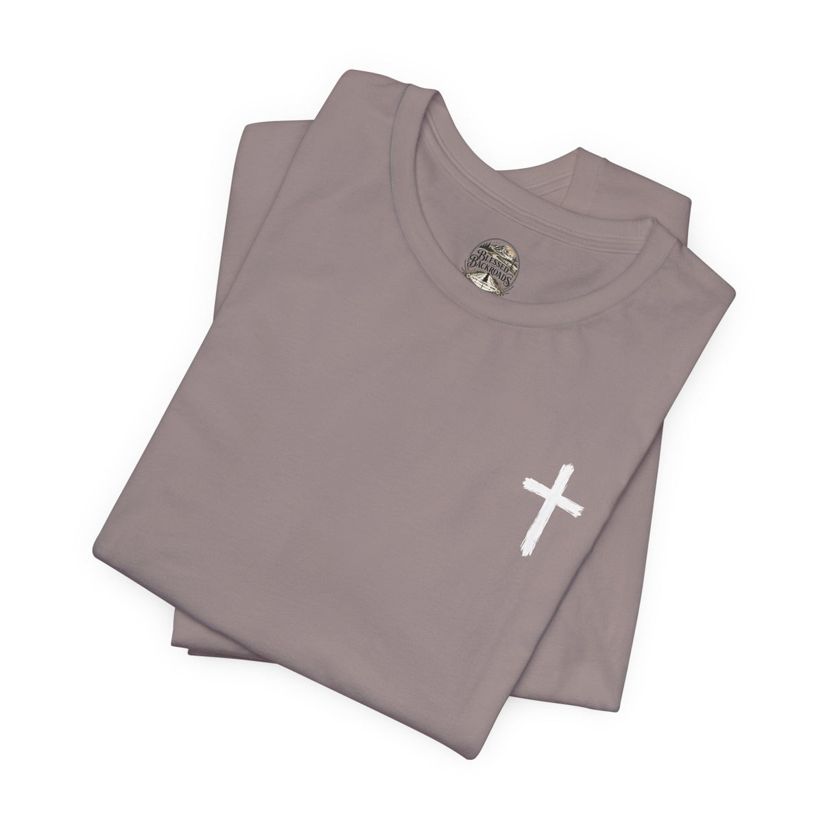 Faith Cross T-Shirt — "When You Can't See the Way, Trust the One Who Is the Way" Christian Tee