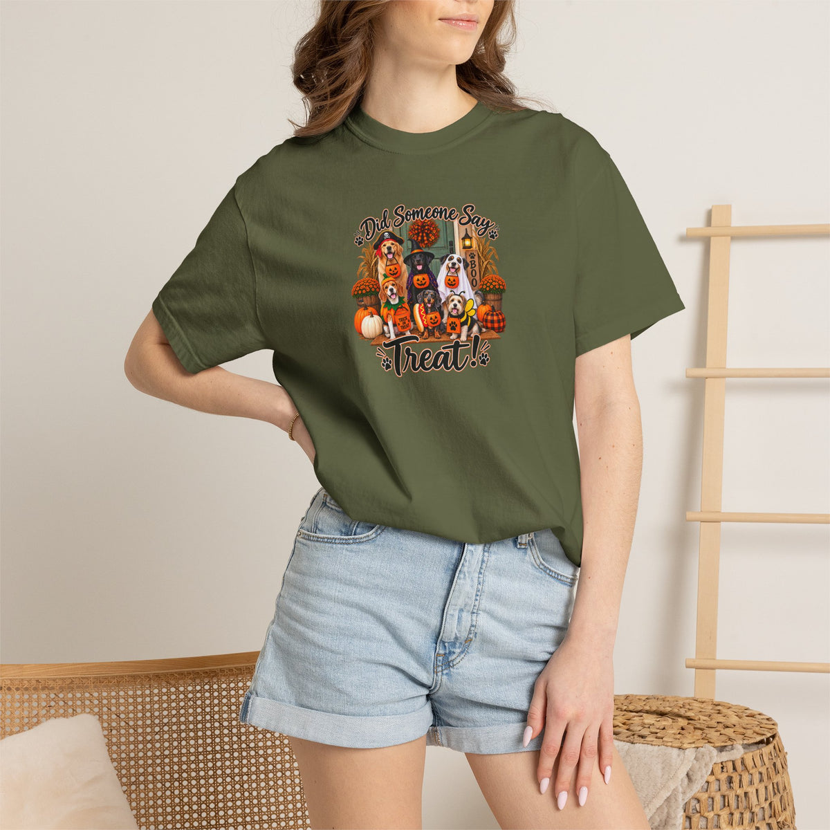 Halloween Treats T-Shirt — "Did Someone Say Treat?"