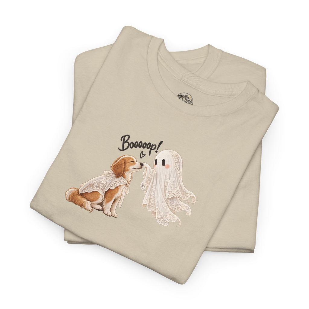Booooop! Cute Ghost and Dog