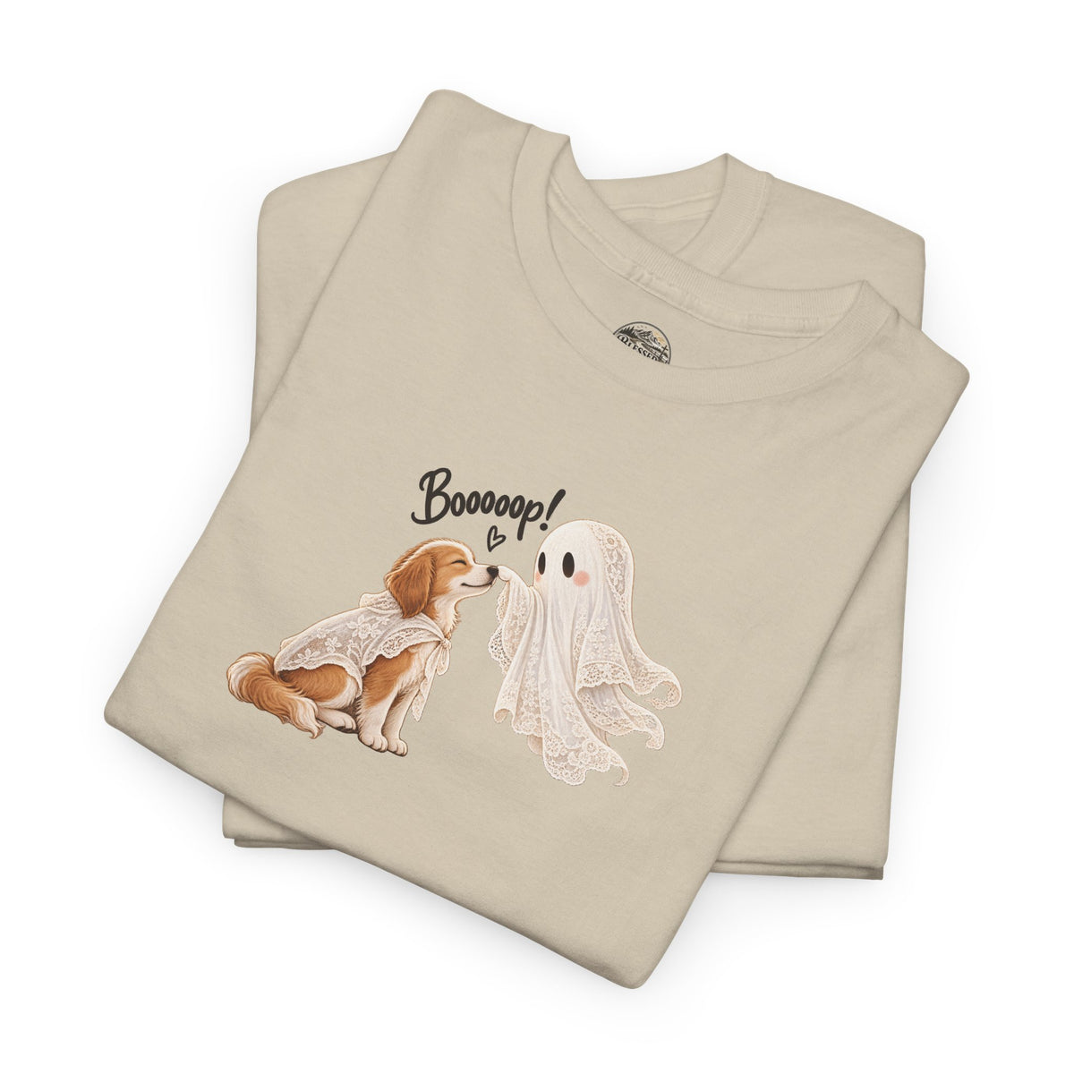 Booooop! Cute Ghost and Dog